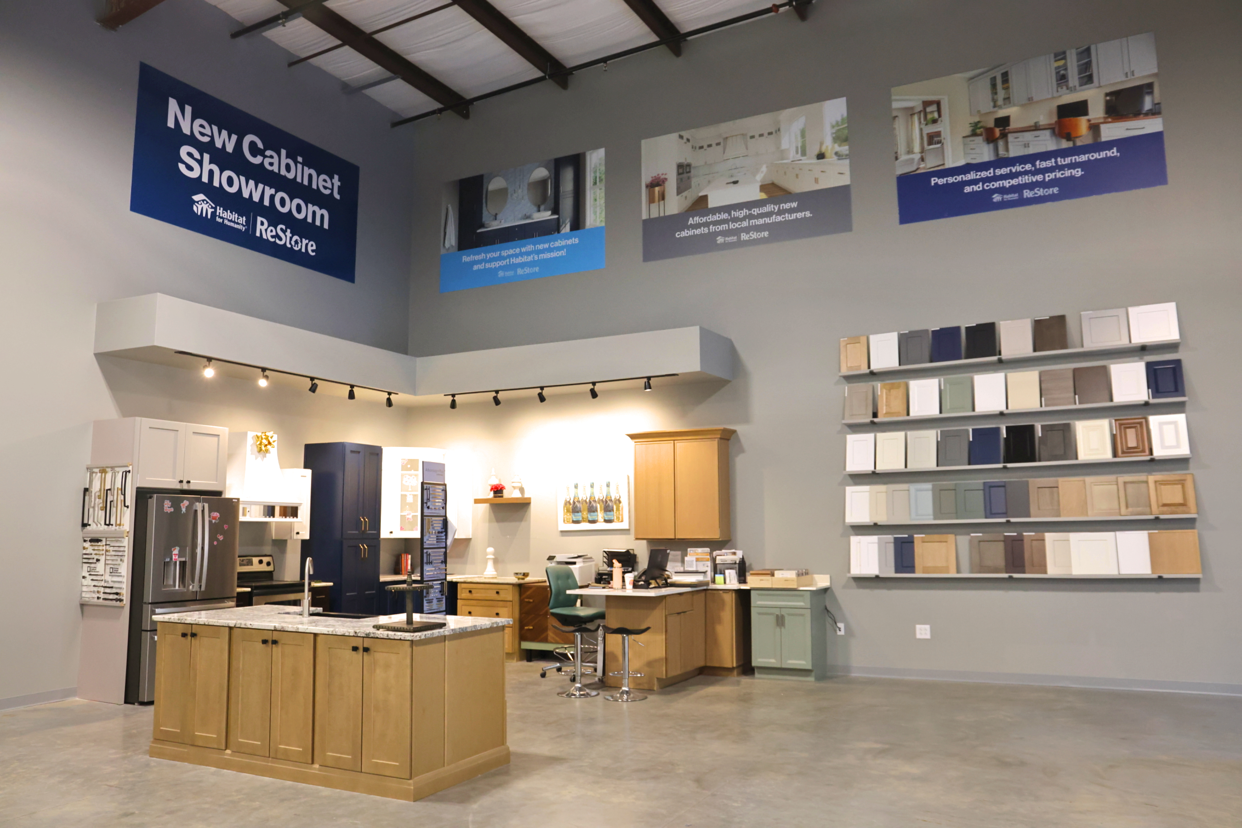 clayton cabinet showroom