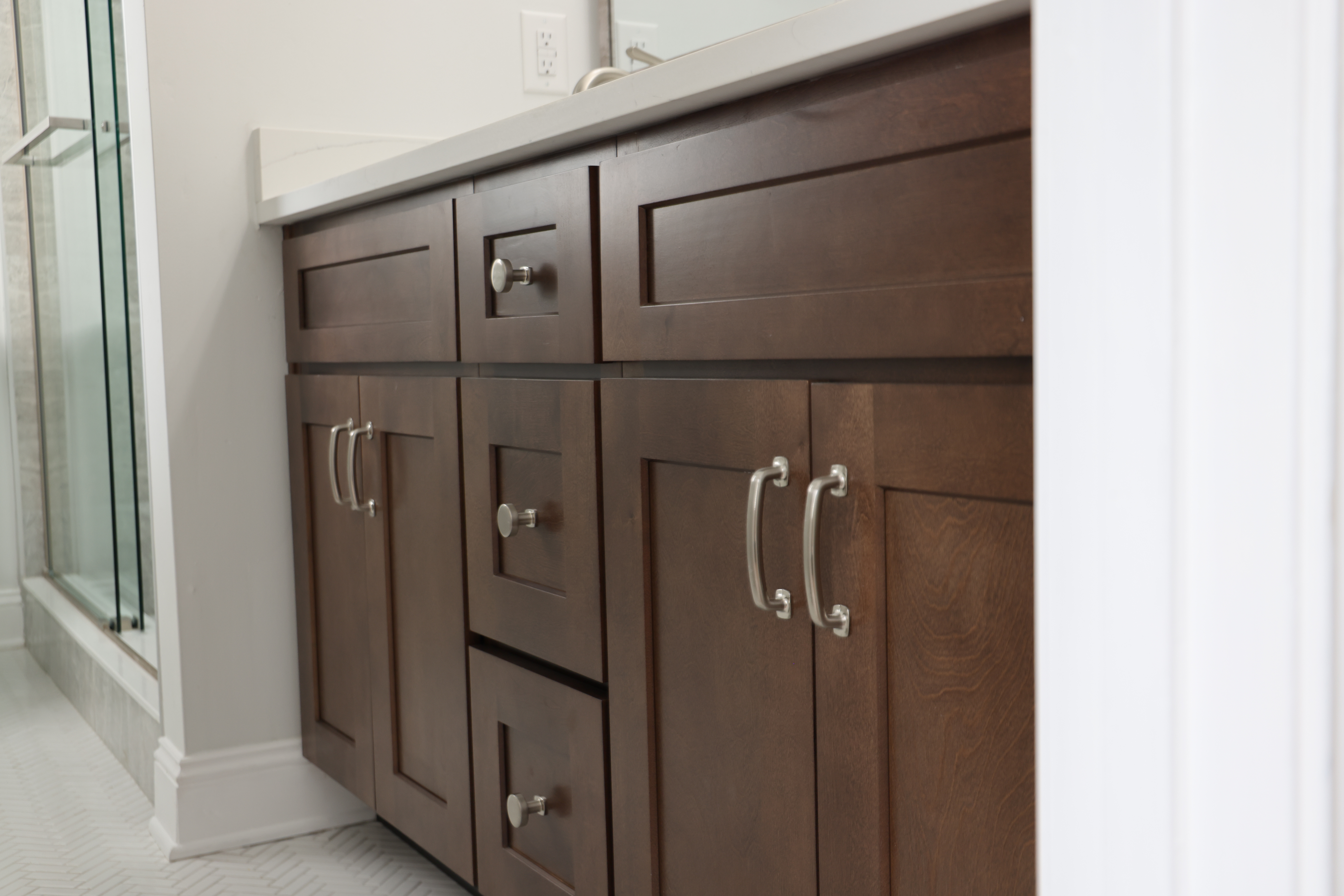 Brown Cabinets