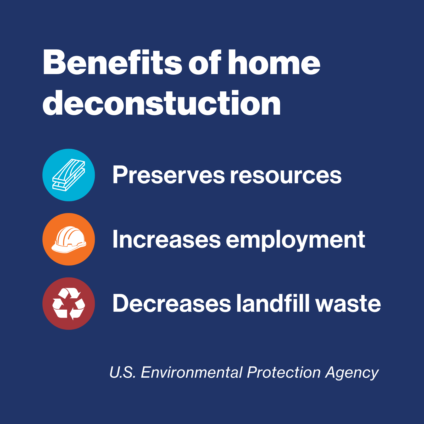 Home Deconstruction Benefits