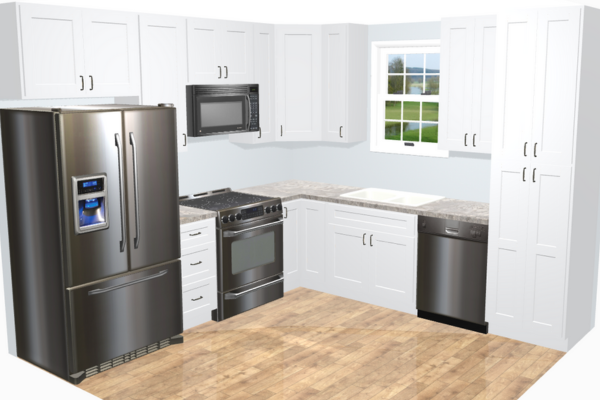 Sample cabinet rendering